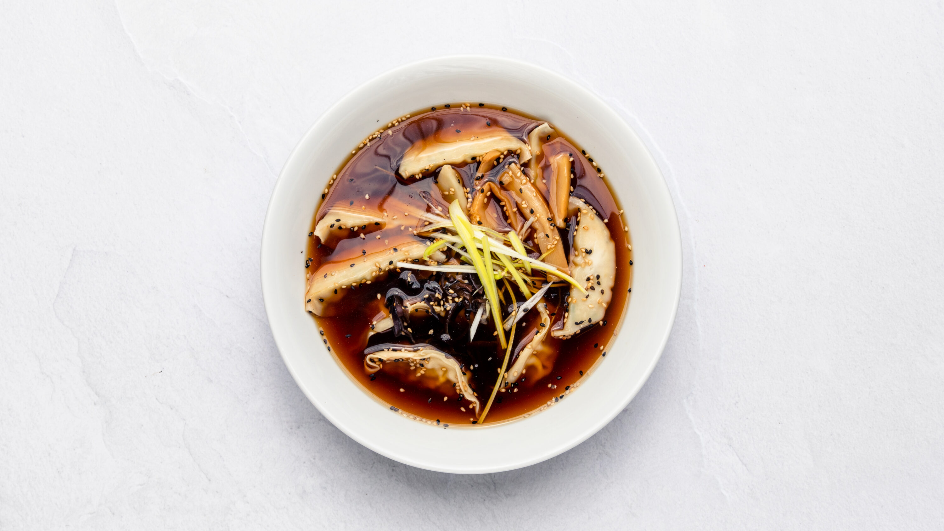 Gyoza soppa